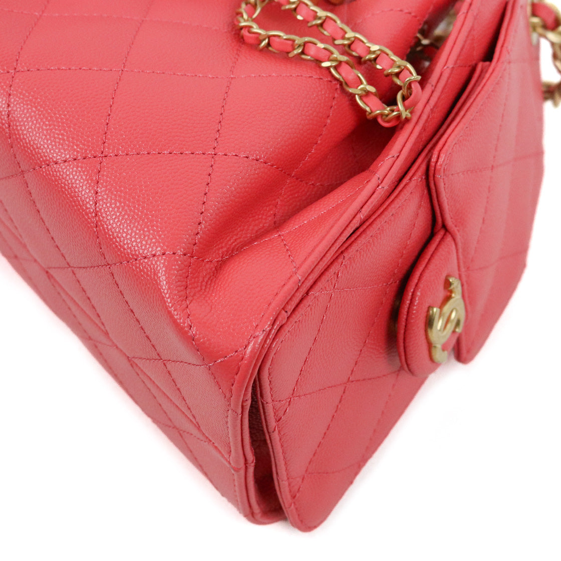 Chanel Pink Mini Caviar 25 Bag
