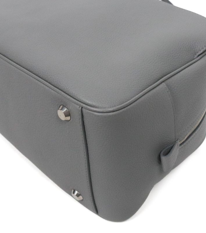 Balenciaga Gray Medium Carry Bowling Bag