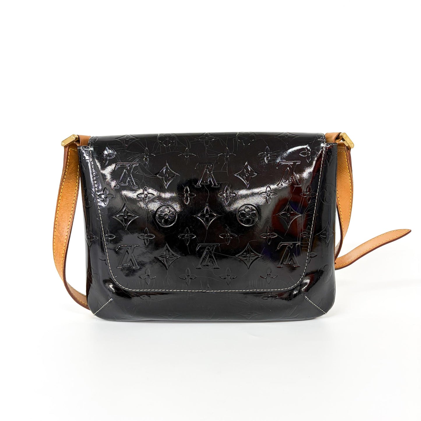 Louis Vuitton Monogram Vernis Thomson Street Black