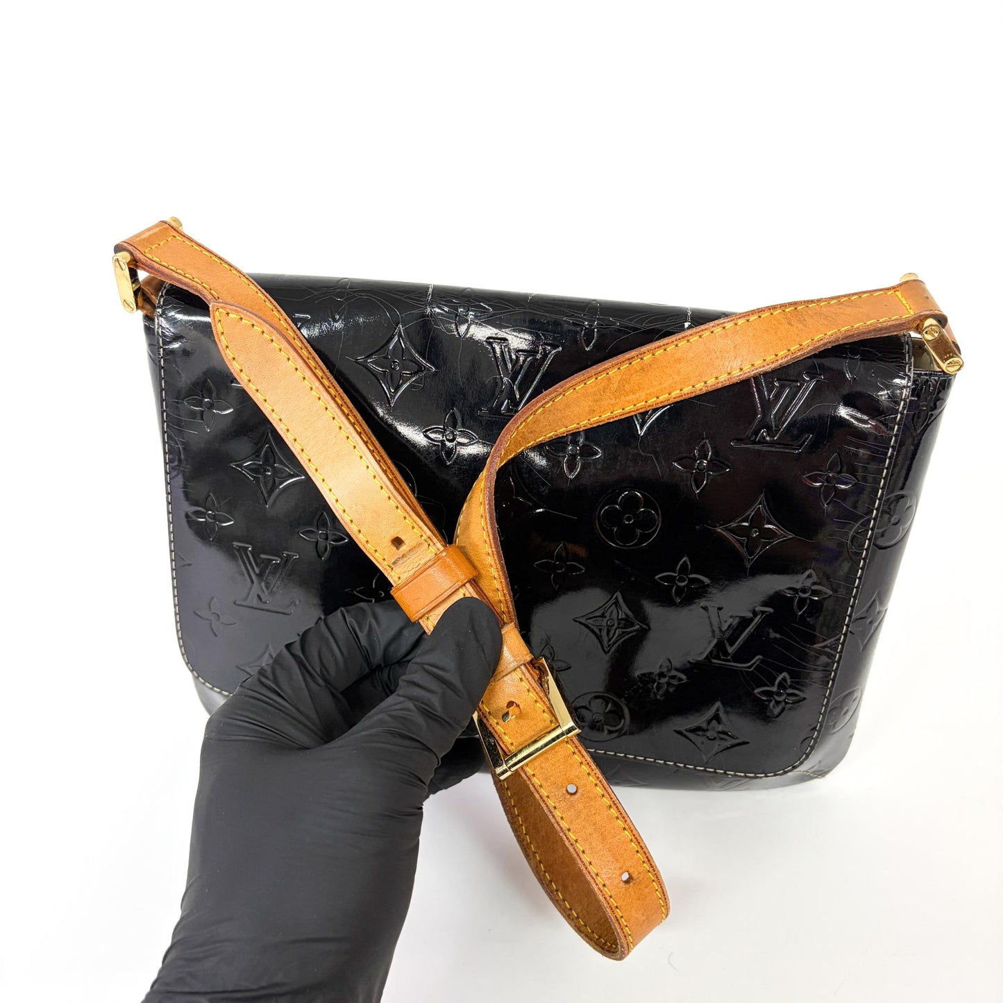 Louis Vuitton Monogram Vernis Thomson Street Black