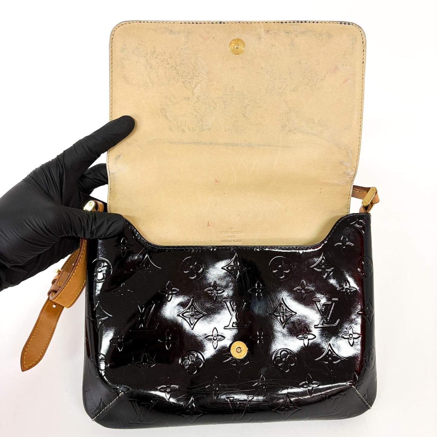 Louis Vuitton Monogram Vernis Thomson Street Black