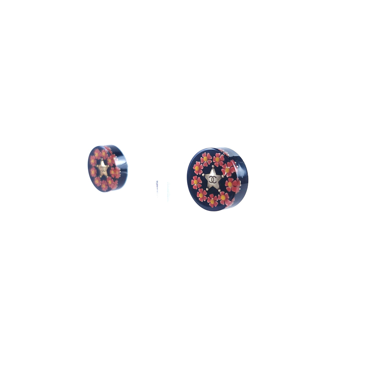 CC Circle Earrings