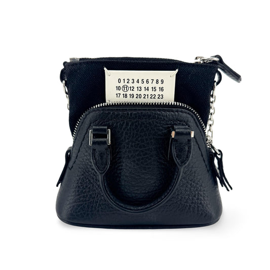 Maison Margiela 5AC Baby Micro Charm Bag Black