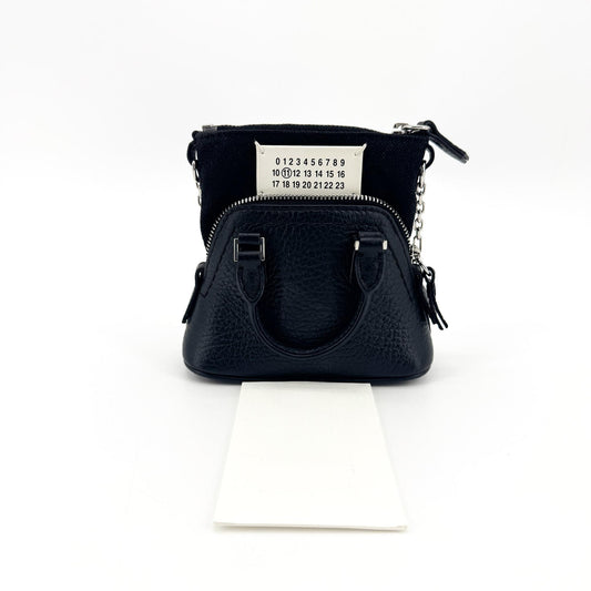 Maison Margiela 5AC Baby Micro Charm Bag Black