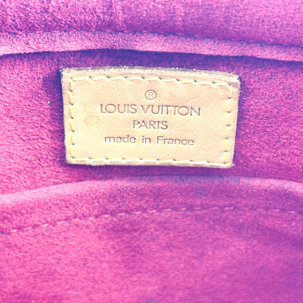 Louis Vuitton Monogram Vivacity GM Crossbody Bag Brown