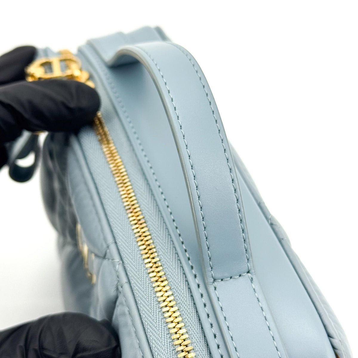 Dior Caro Box Bag Horizon Blue