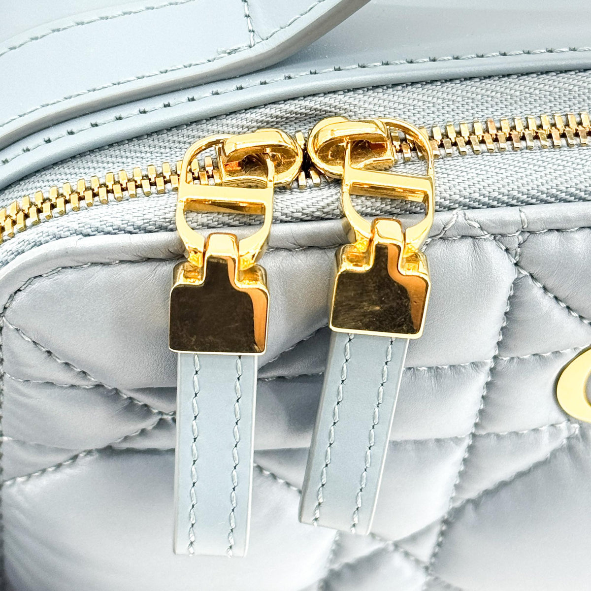 Dior Caro Box Bag Horizon Blue