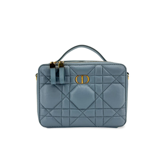 Dior Caro Box Bag Horizon Blue