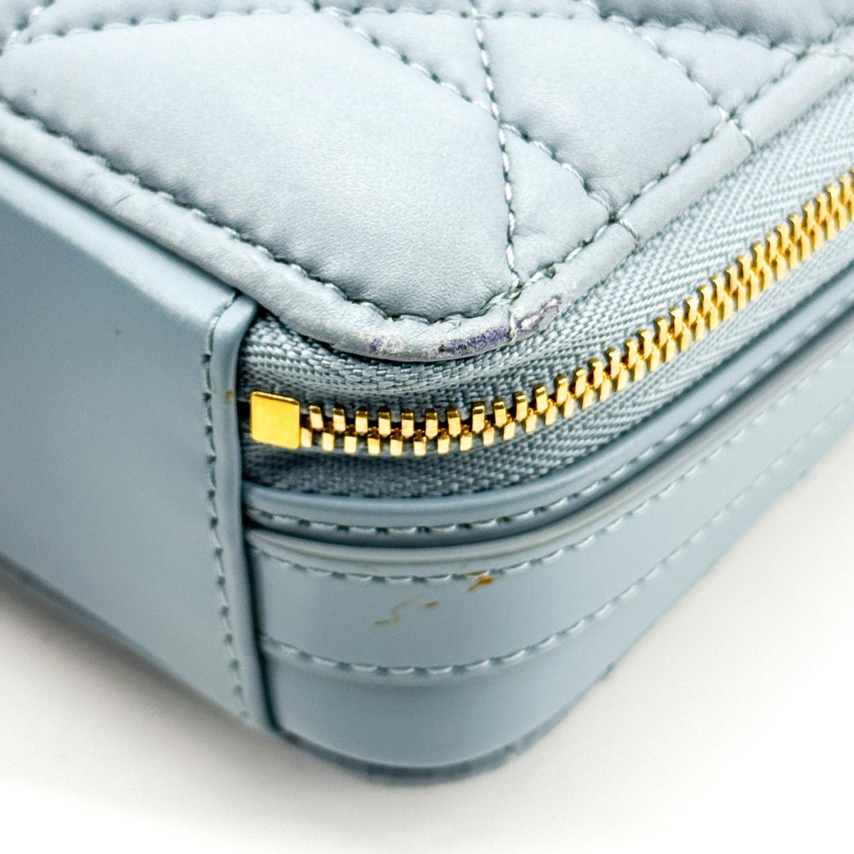 Dior Caro Box Bag Horizon Blue