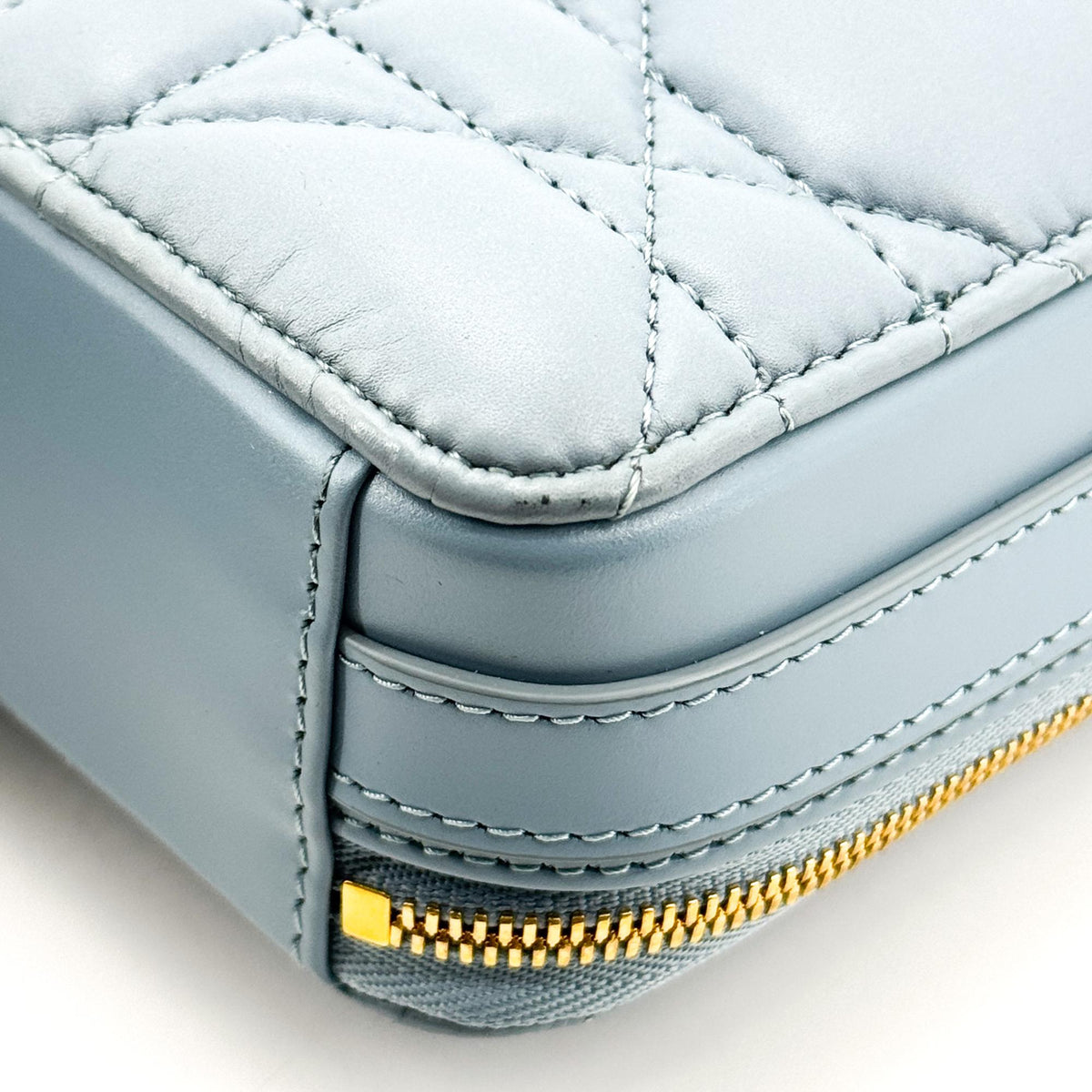 Dior Caro Box Bag Horizon Blue