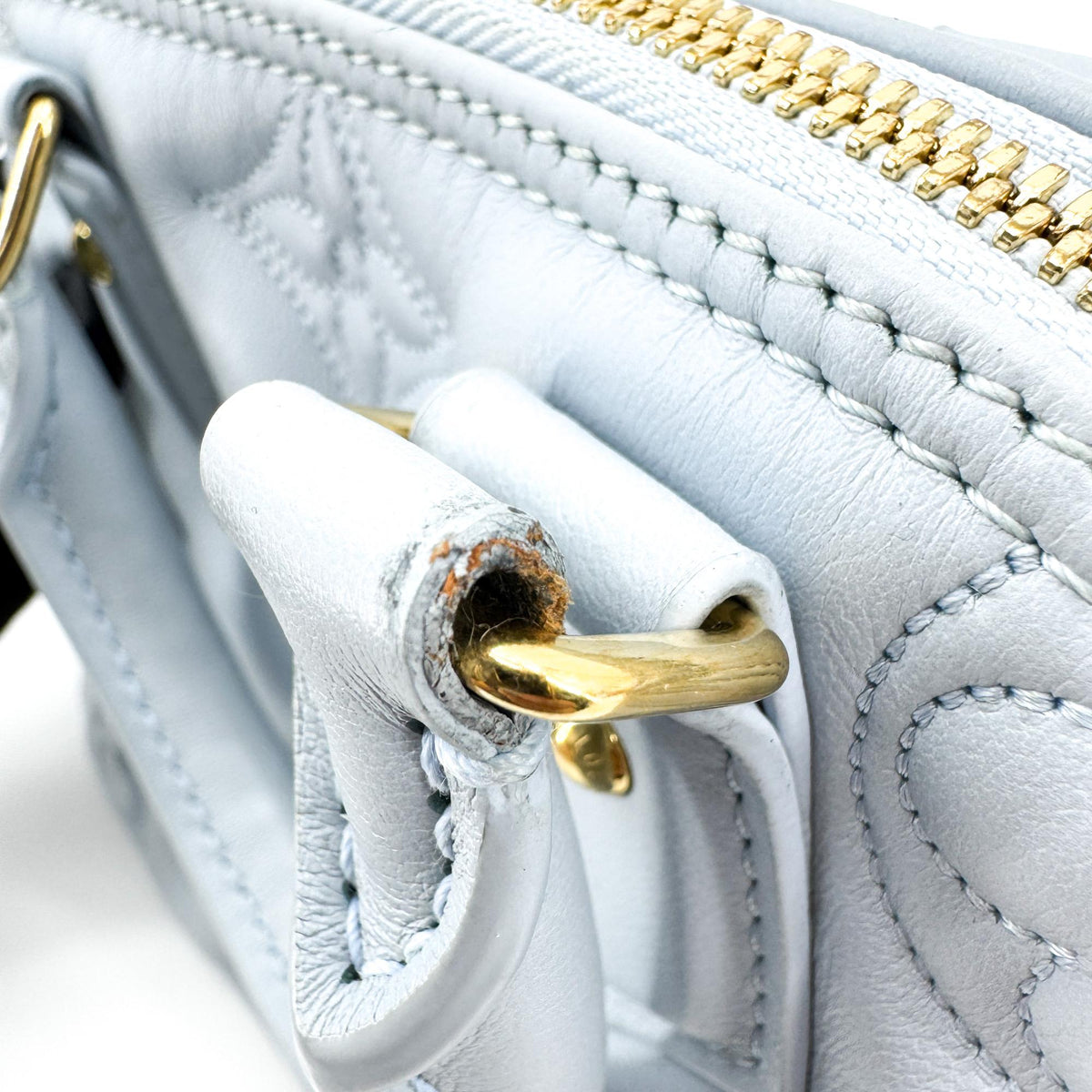 Louis Vuitton Bubblegram Alma BB Glacier Blue