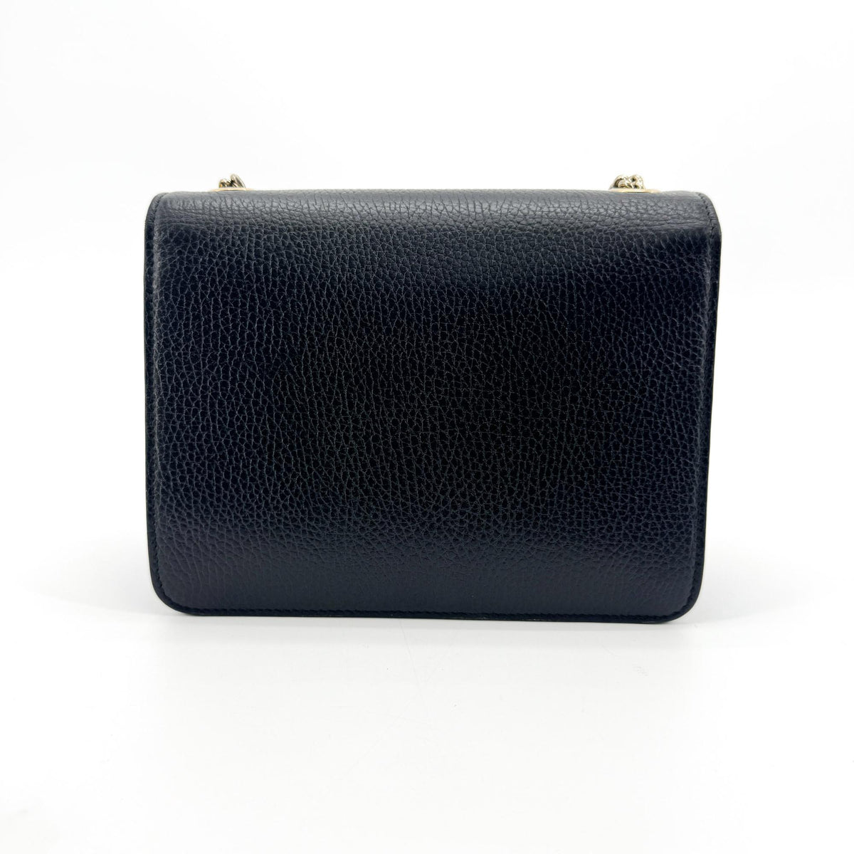 Gucci Interlocking G Chain Crossbody Bag Small Black