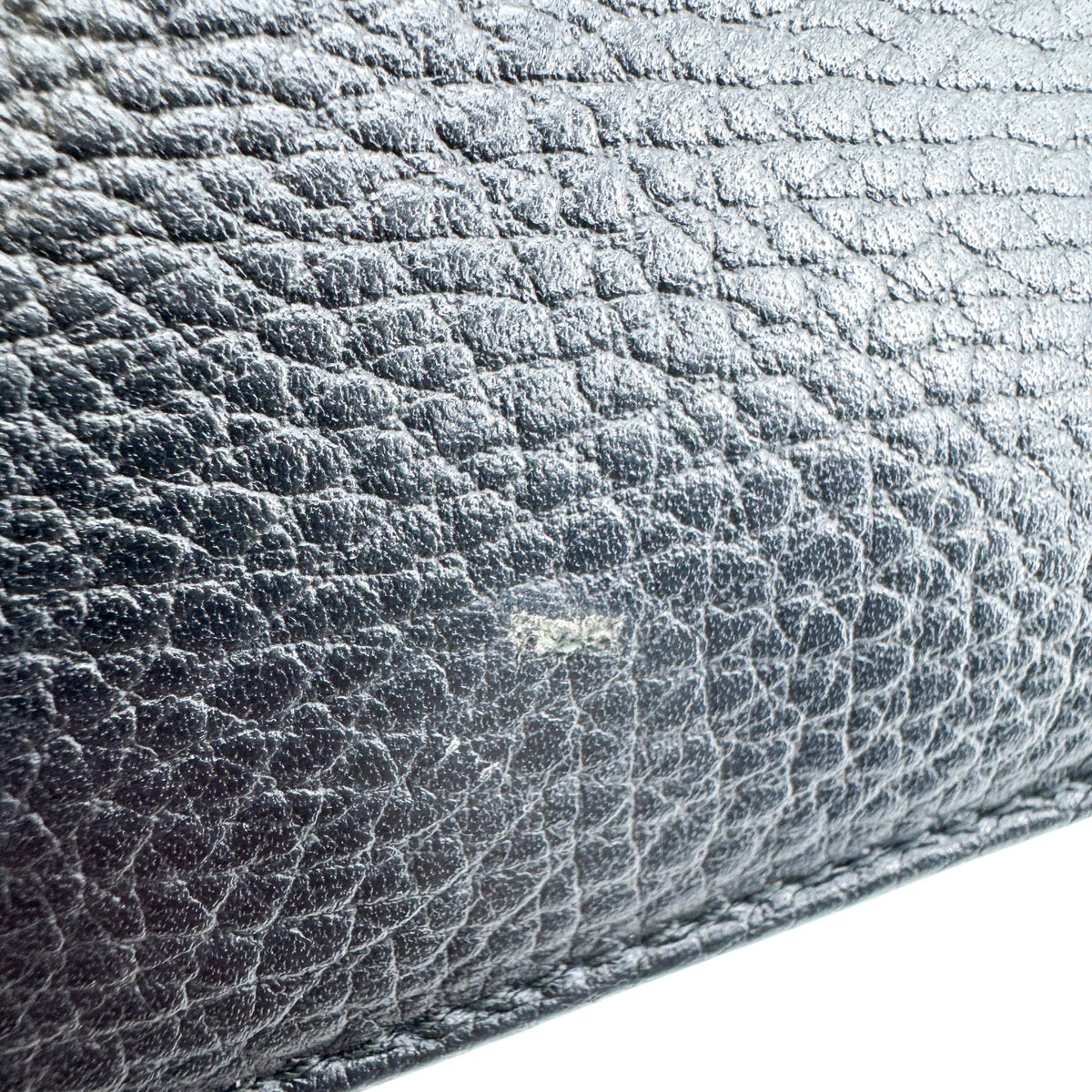 Gucci Interlocking G Chain Crossbody Bag Small Black