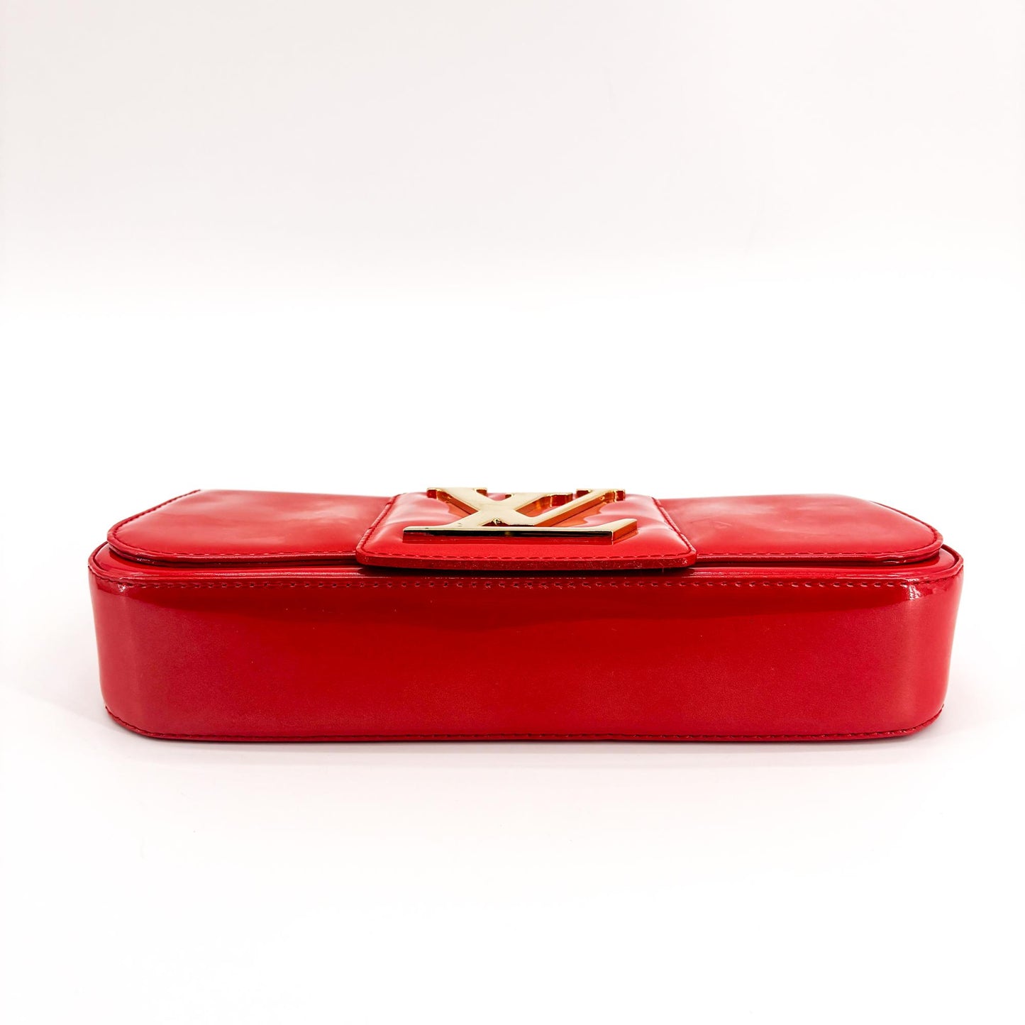 Louis Vuitton Vernis Sauvet Clutch Red