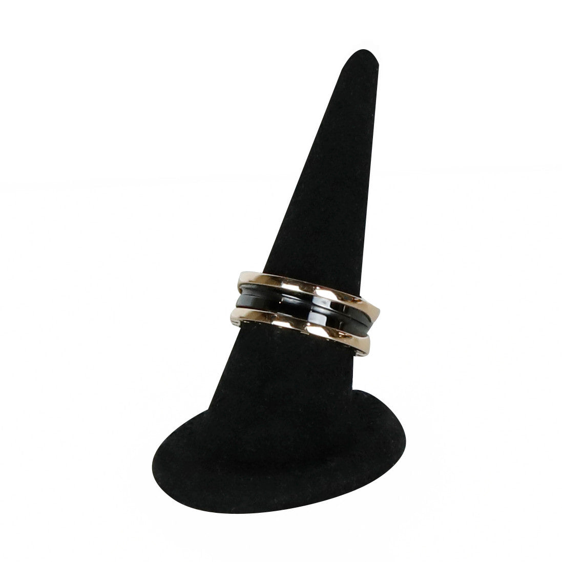 61 Ceramic B.Zero1 2-Band Ring