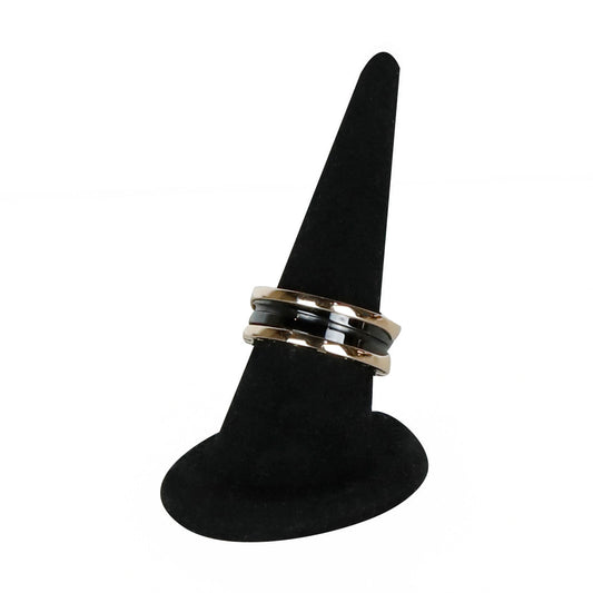61 Ceramic B.Zero1 2-Band Ring