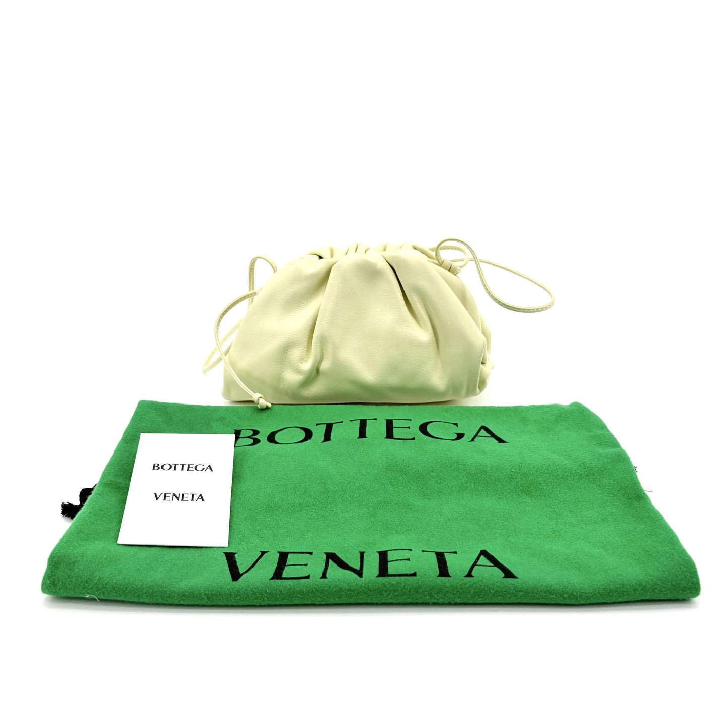 Bottega Veneta Mini Pouch Cream