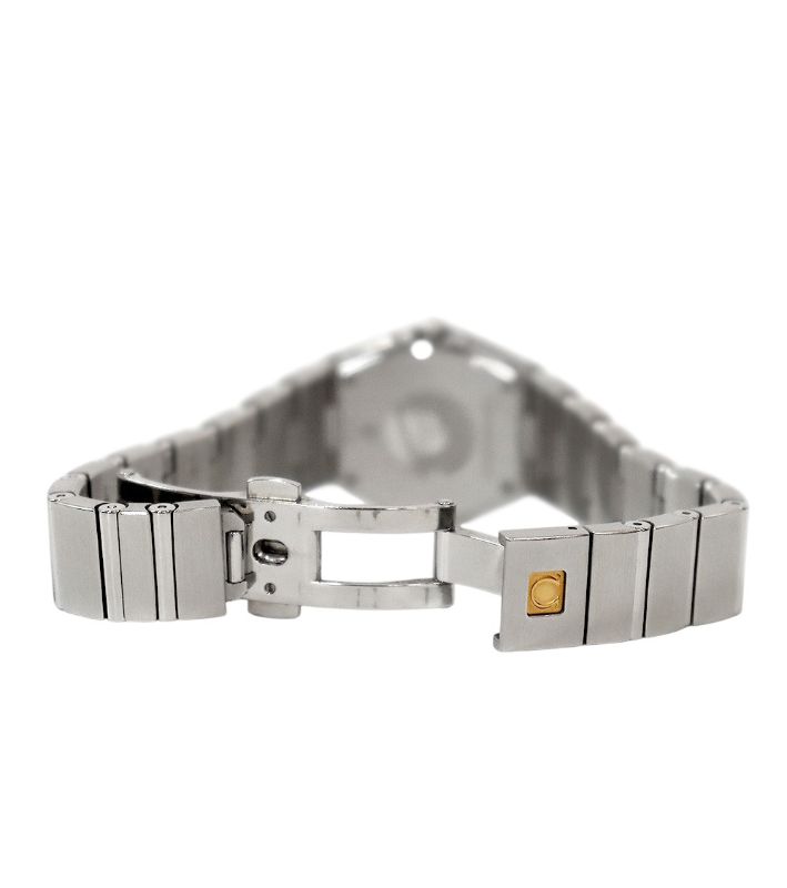 Omega 24mm Steel Diamond 12P Constellation Quartz Watch