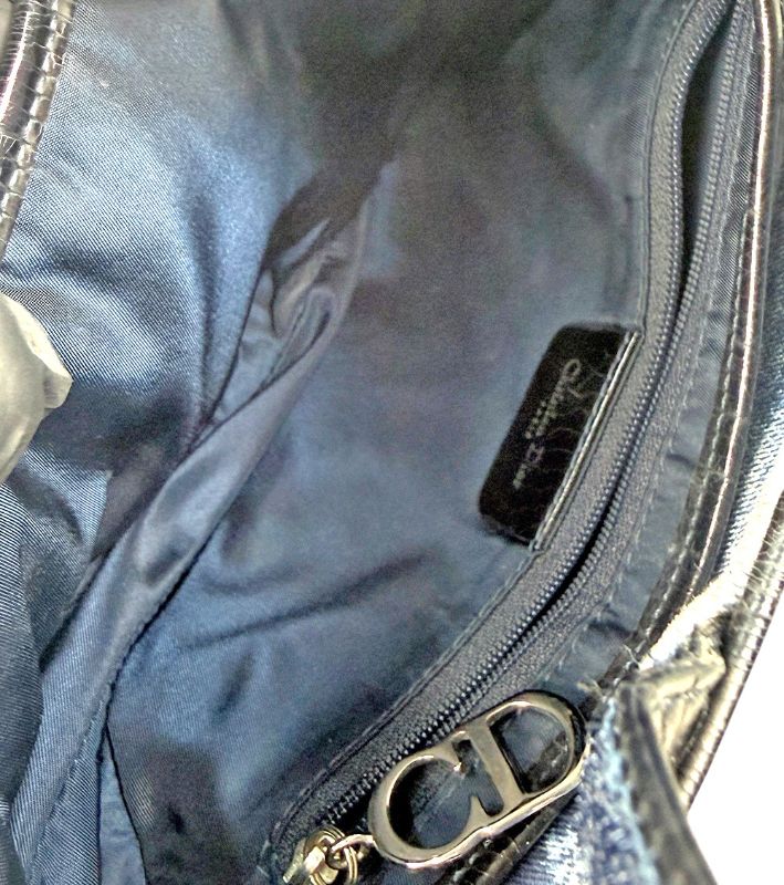 Dior Denim Saddle Bag