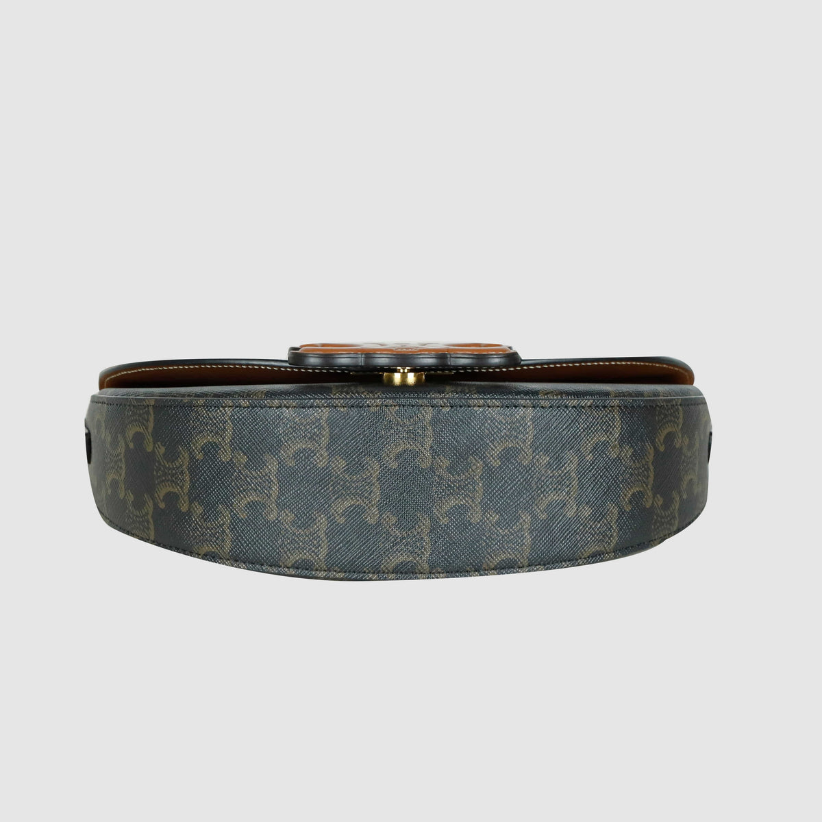 Triomphe Canvas Cuir Besace Shoulder Bag 111232