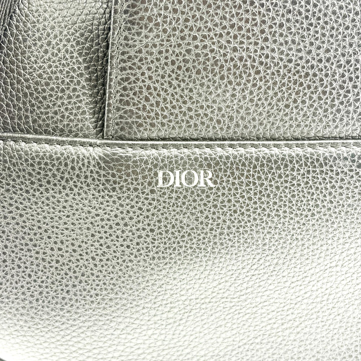 Dior Men's Saddle Bag Black Grain Calfskin