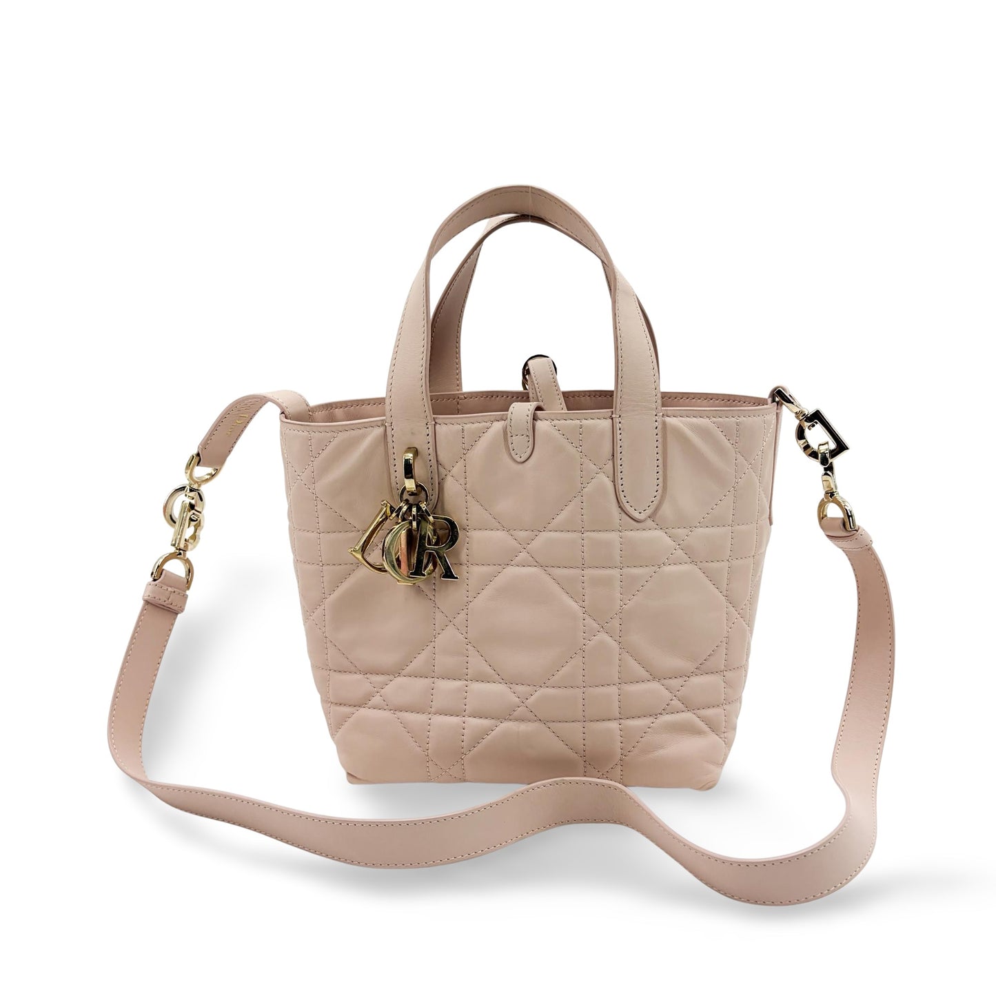 Dior Small Toujours Bag Rose des Vents Macrocanage Calfskin