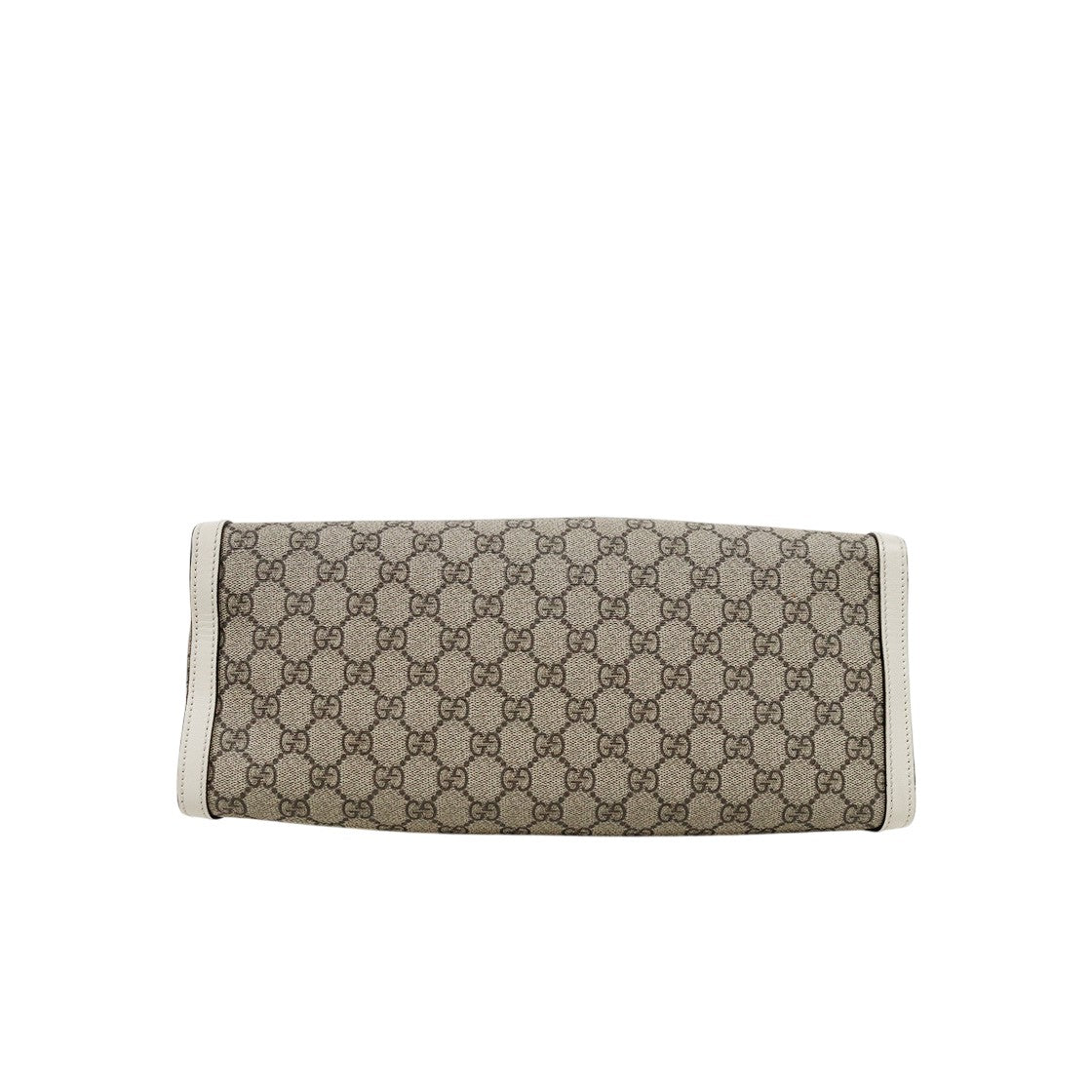Gucci White GG Supreme Medium Paddle Lock Shopper Bag