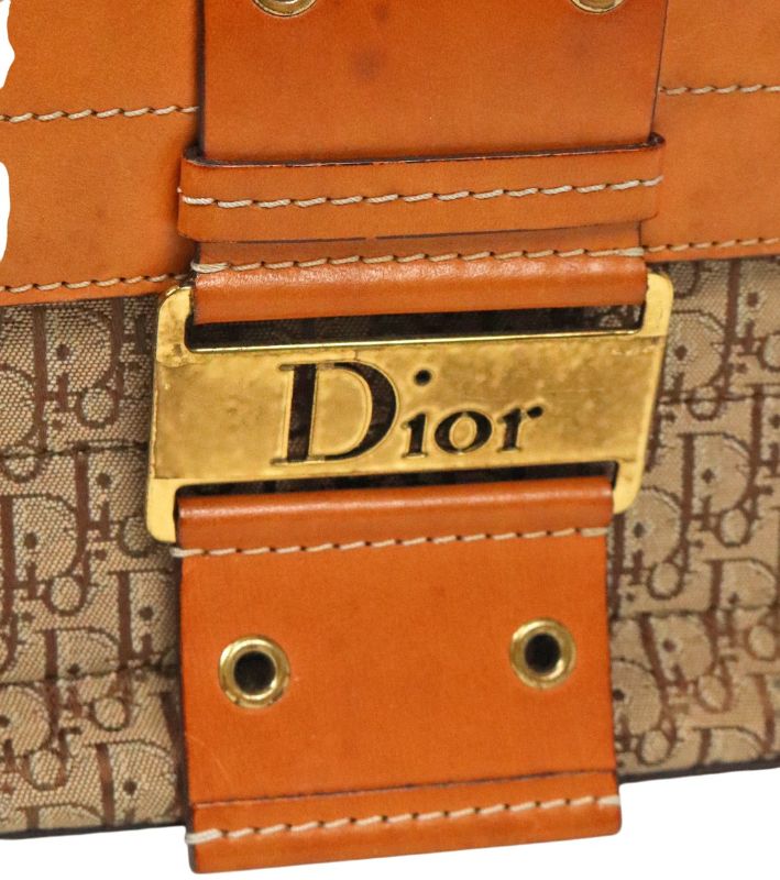 Dior Beige Oblique Streets Chic Shoulder Bag