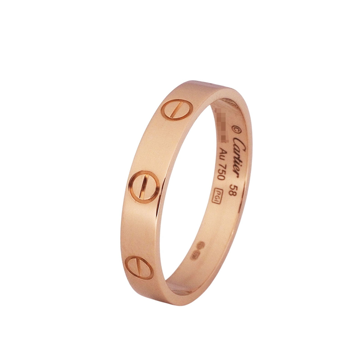 Cartier B40852 Rose Gold Love Mini Ring