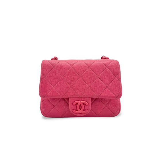 Chanel Classic Extra Mini Flap Bag Pink