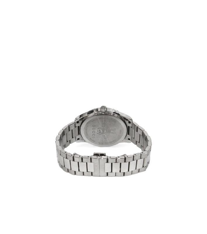Gucci 38MM Steel Timeless Black Quartz Watch
