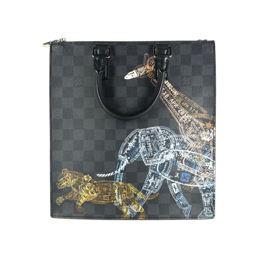 Damier Sac Plat Tote Bag Shoulder Bag N45276