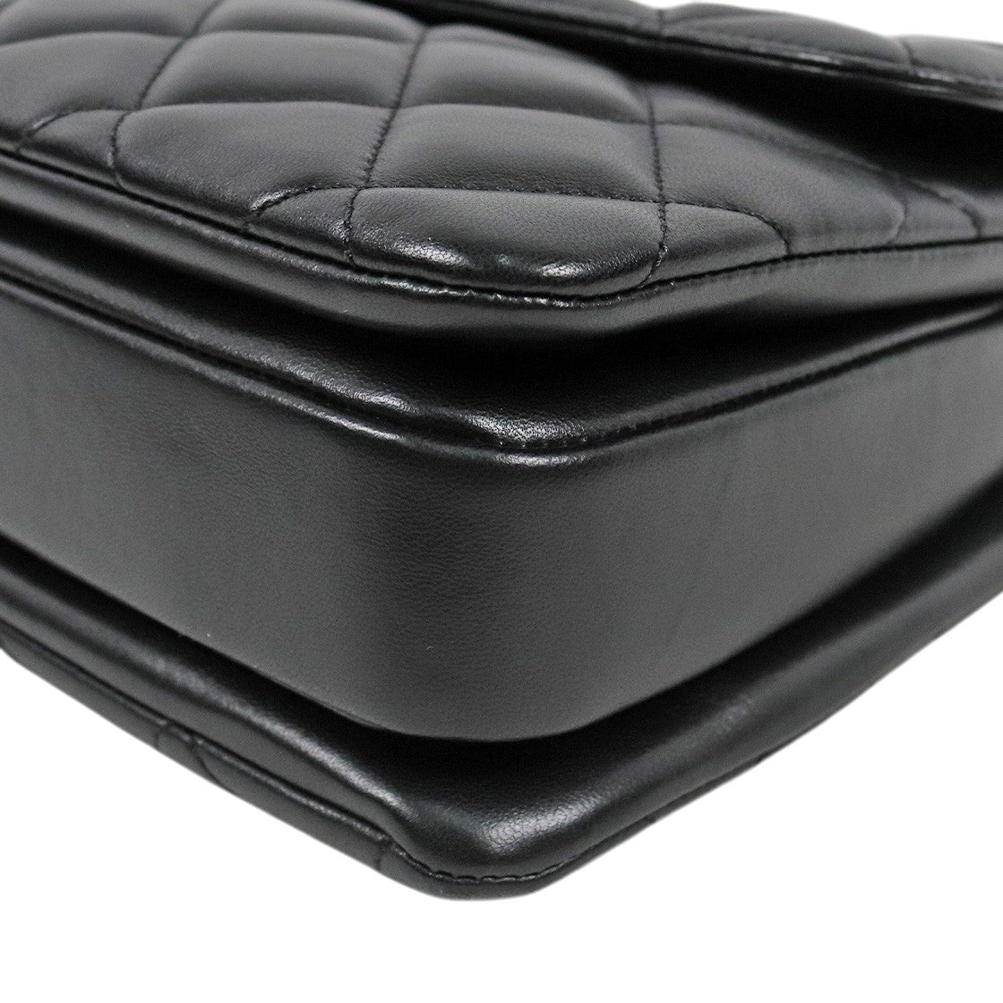 Chanel Black Lambskin Trendy CC Tote Bag