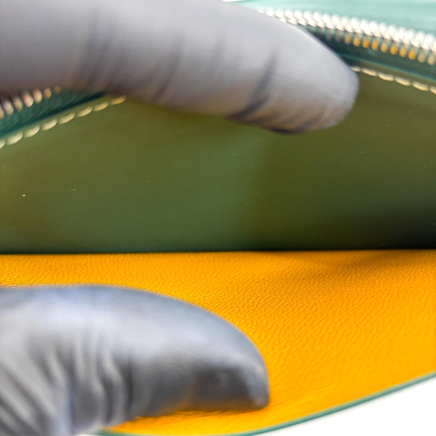 Goyard Richelieu Long Wallet Green