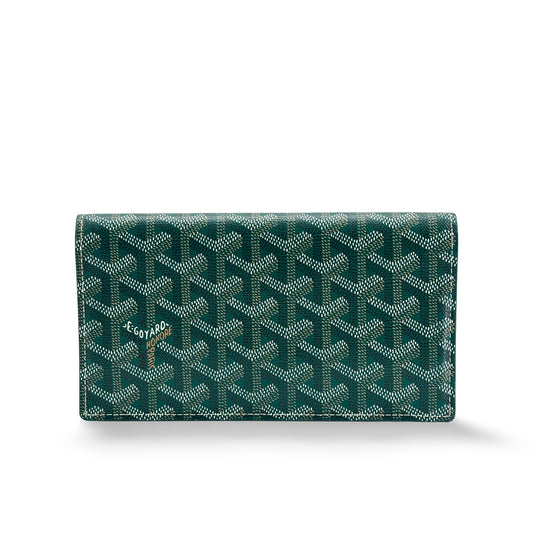 Goyard Richelieu Long Wallet Green