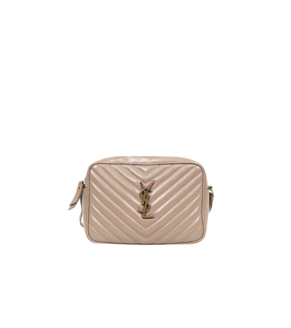 Saint Laurent Beige Roux Camera Crossbody Bag