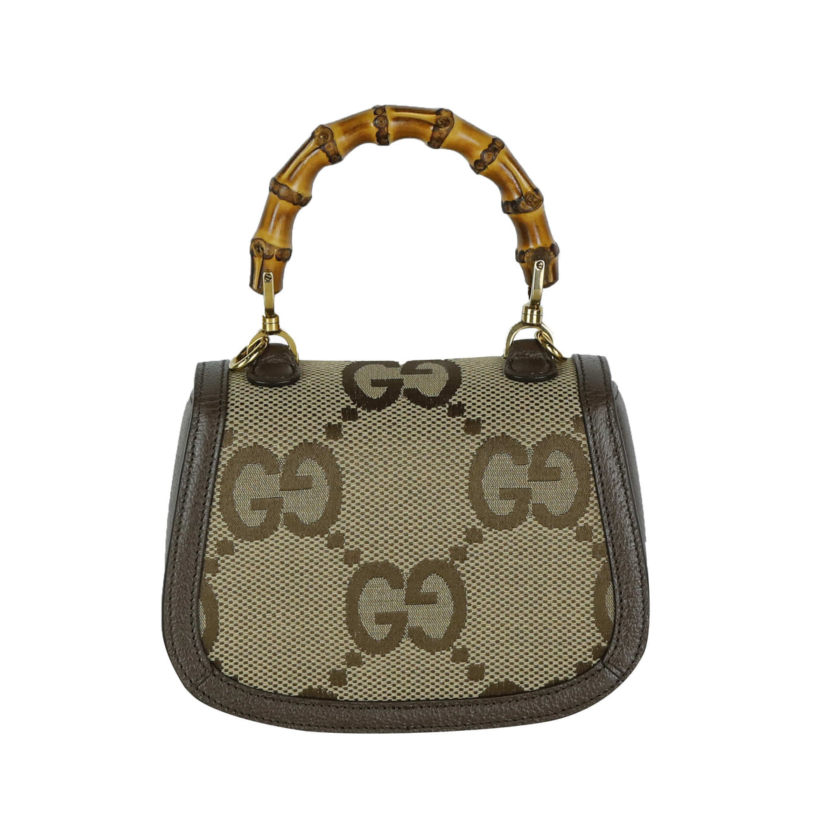 Mini Jumbo Bamboo Top Handle Crossbody Bag 686864