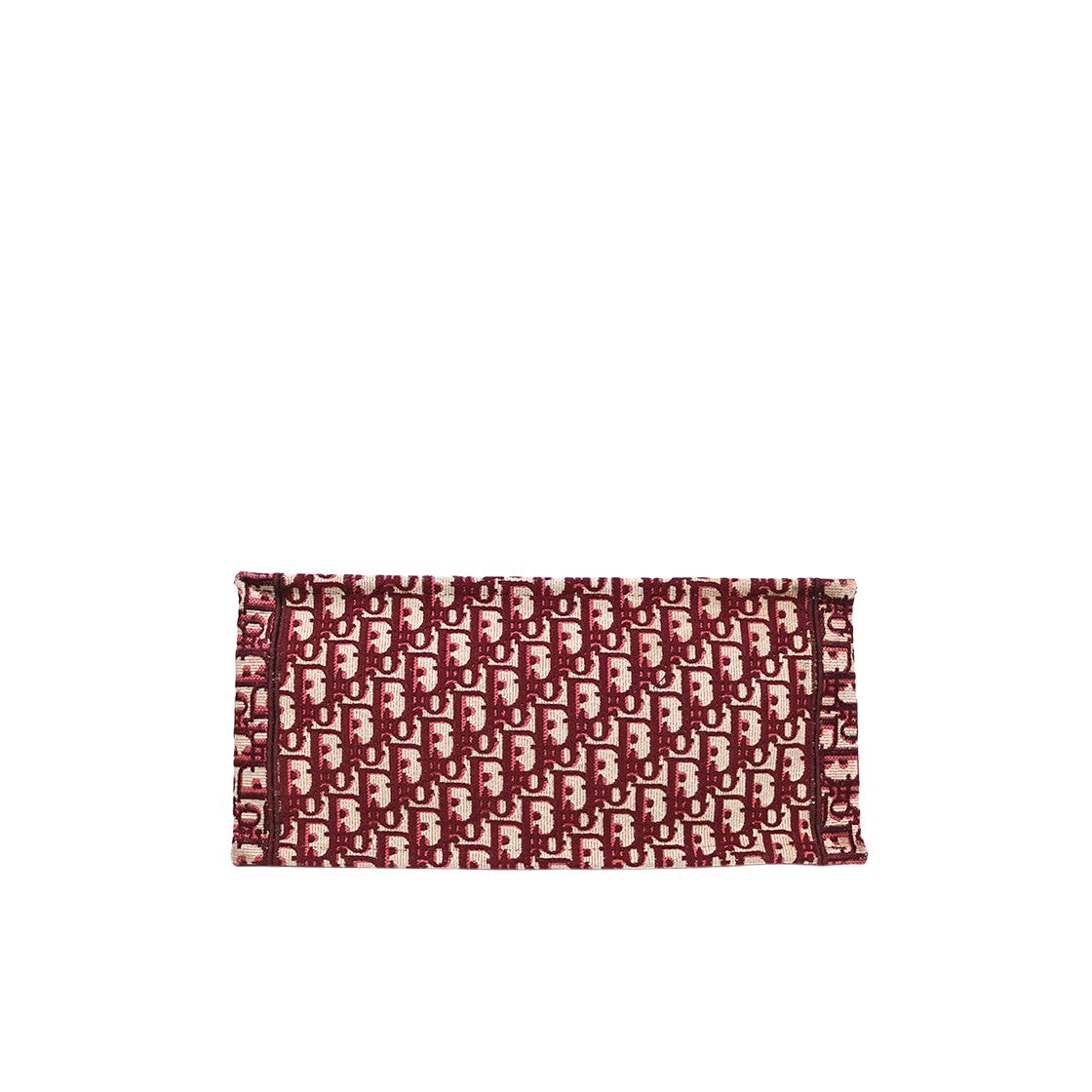Dior Medium Burgundy Oblique Book Tote Bag