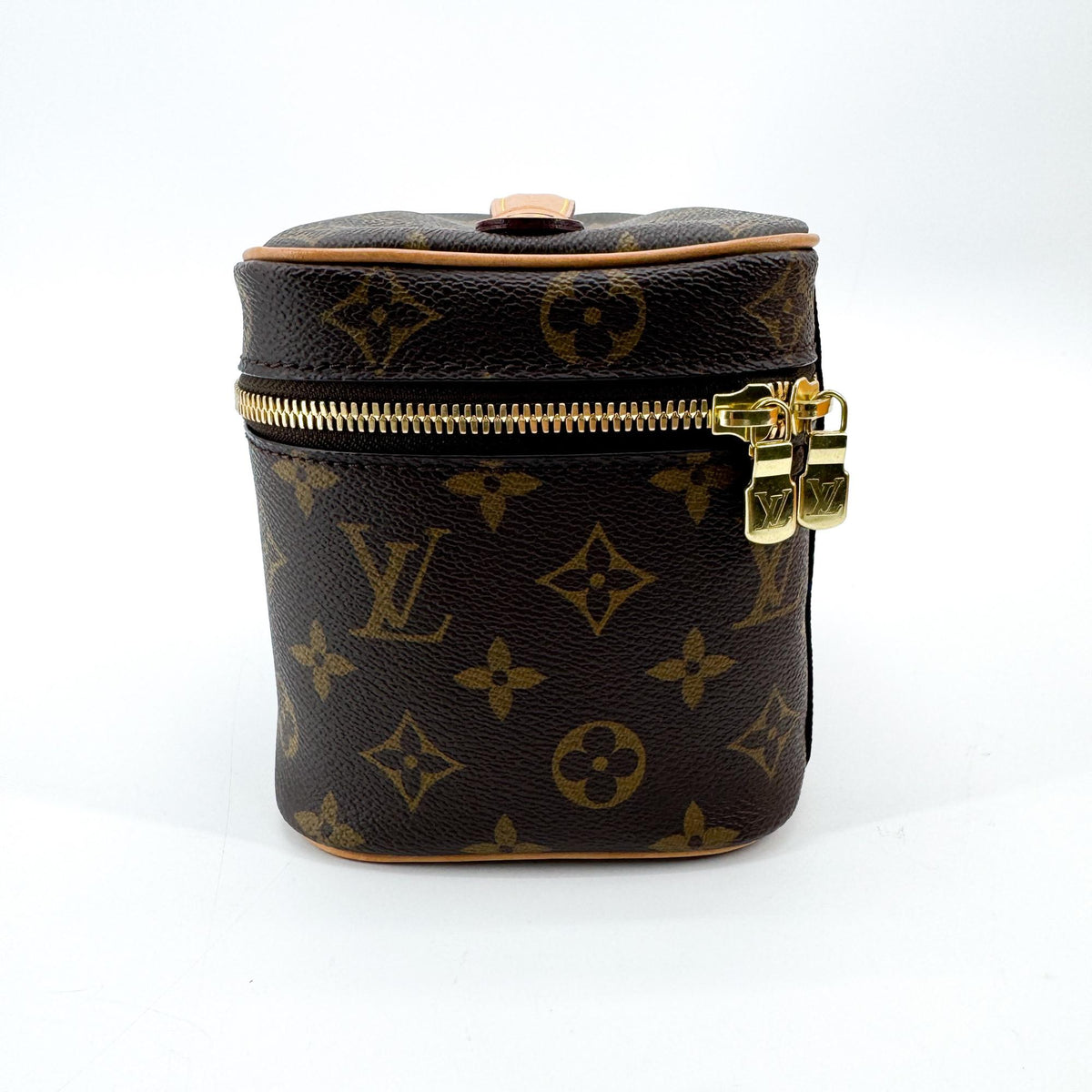 Louis Vuitton Monogram Nice Mini Beauty Case Brown