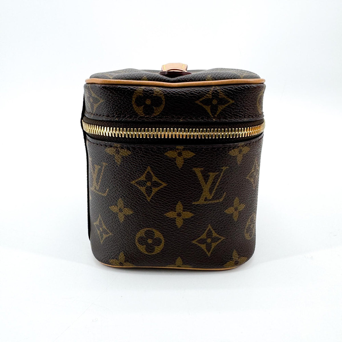 Louis Vuitton Monogram Nice Mini Beauty Case Brown