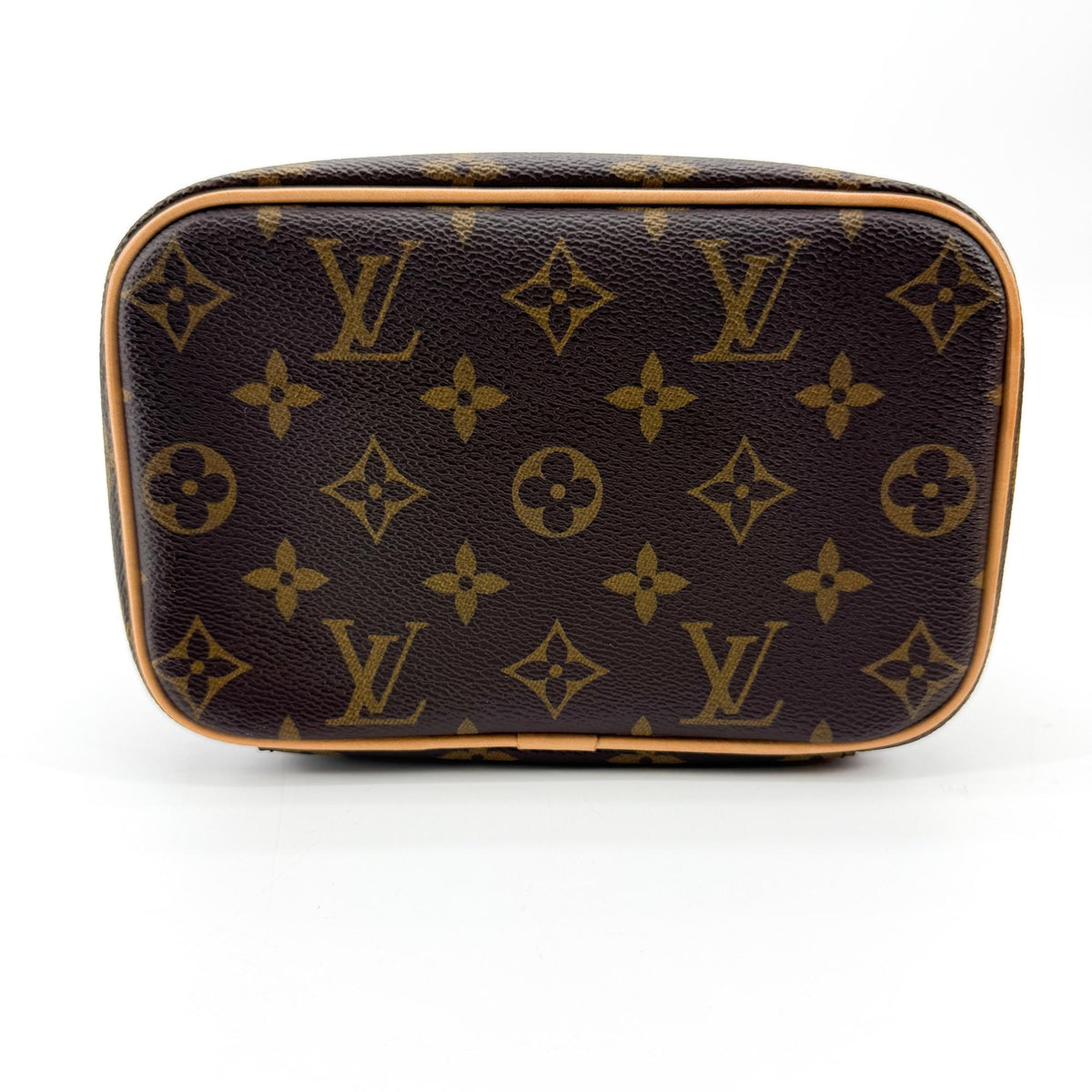 Louis Vuitton Monogram Nice Mini Beauty Case Brown