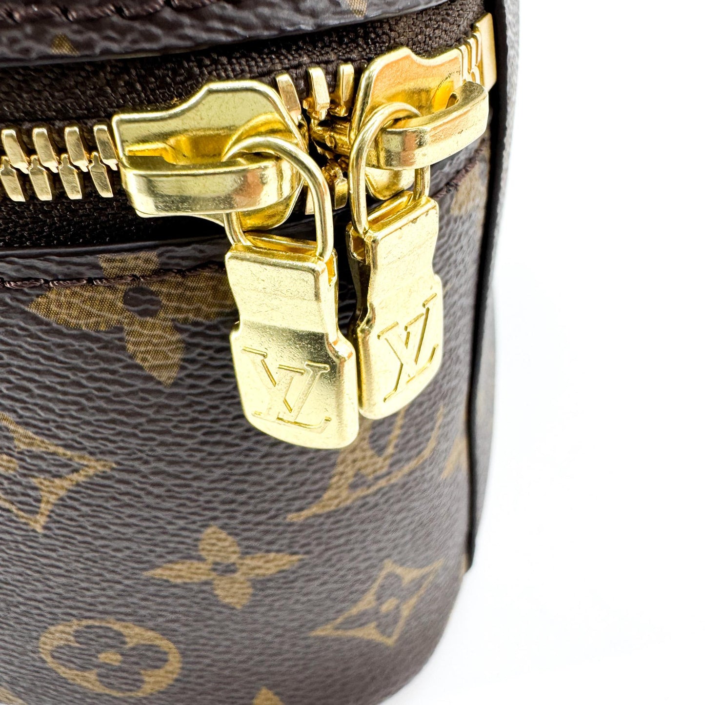 Louis Vuitton Monogram Nice Mini Beauty Case Brown