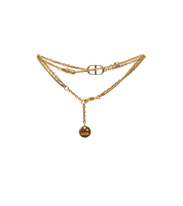 Dior Petit CD Double Gold Bracelet
