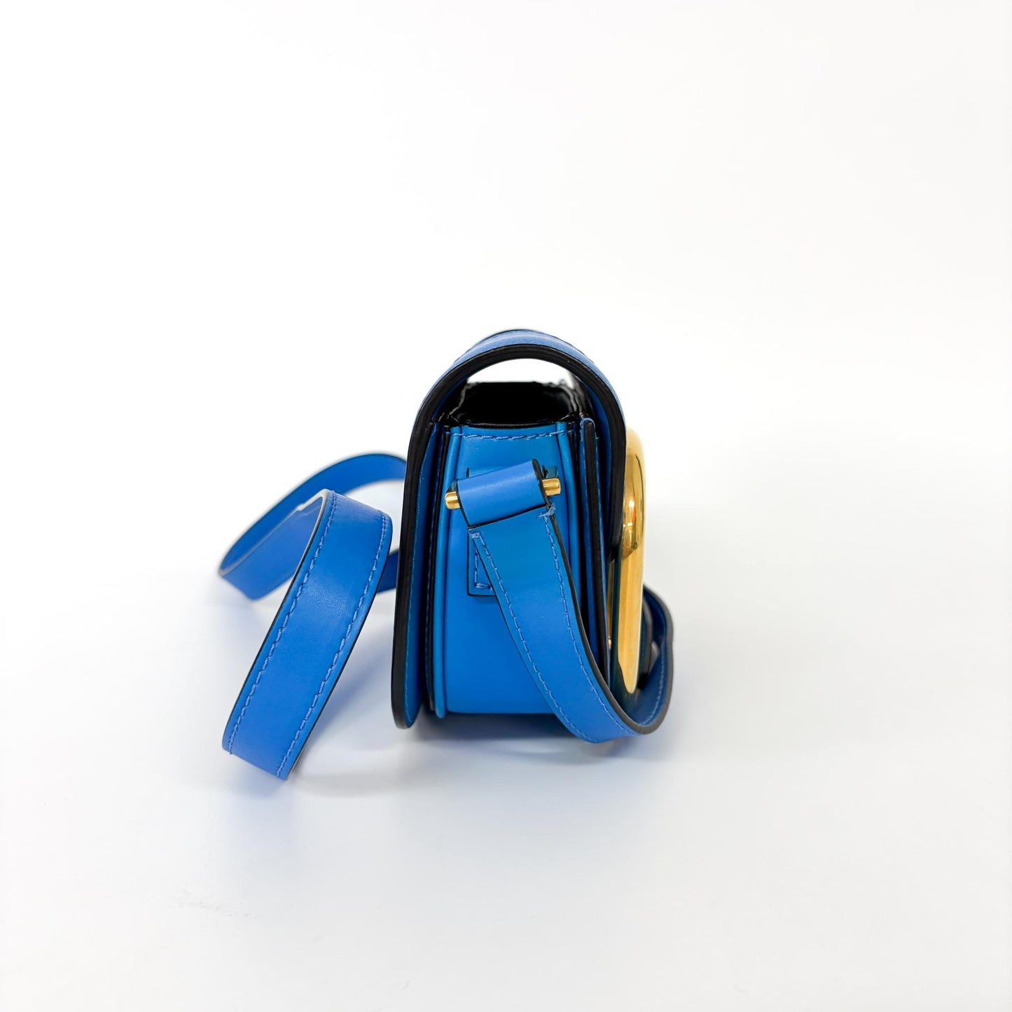 Valentino Superbee Mini Shoulder Bag Blue