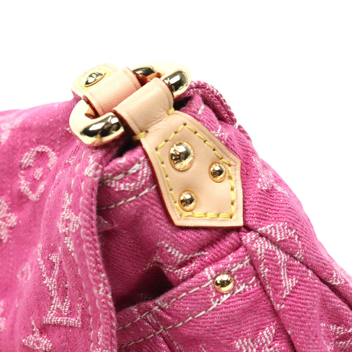 Louis Vuitton Denim Fuchsia Sunset Shoulder Bag