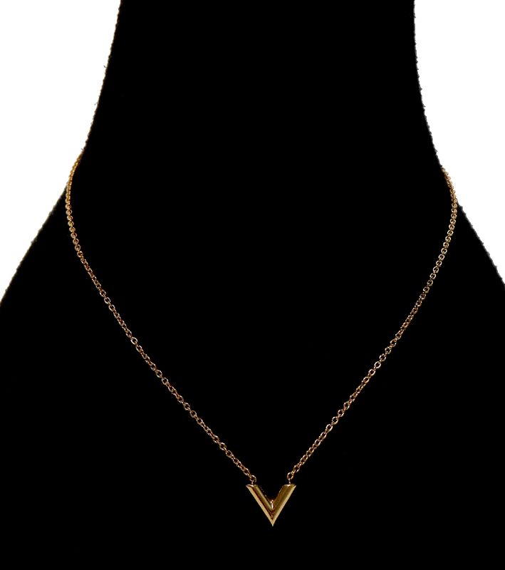 Louis Vuitton Essential V Necklace