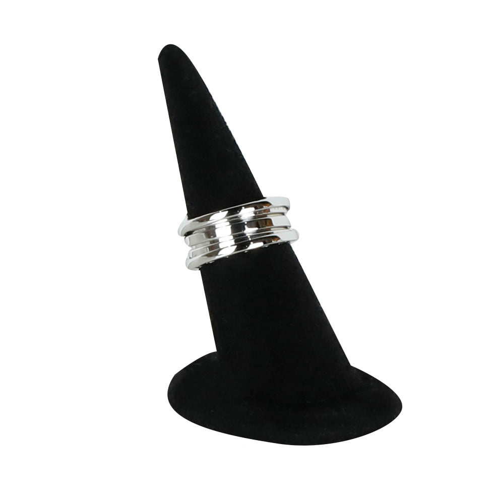 53 B.Zero1 3-Band White Gold Ring