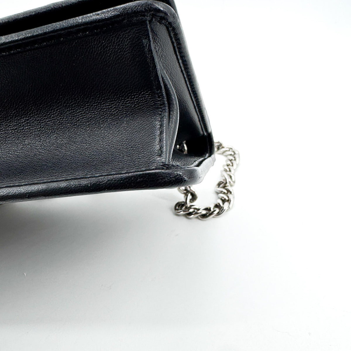 Miu Miu Matelassé Pearl Crossbody Bag Black