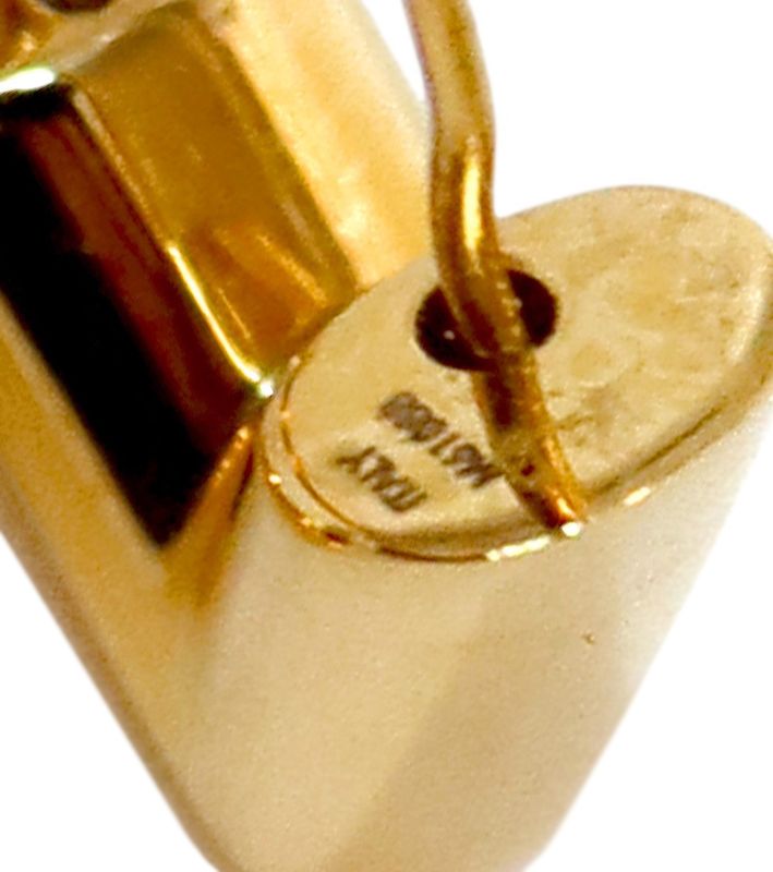 Louis Vuitton Essential V Gold Earrings