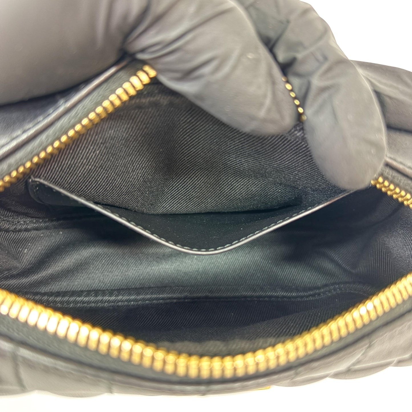 Burberry Small Quilted Lambskin Lola Camera Bag Black